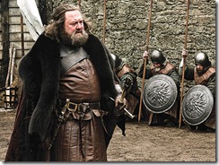 Král Robert Baratheon na Zimohradě.