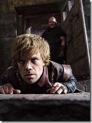 Tyrion a Mord v nebeské cele