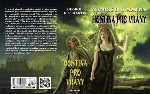 Obálka Hostiny pro vrány od M. Pilcerové Obálka Hostiny pro vrány od M. Pilcerové